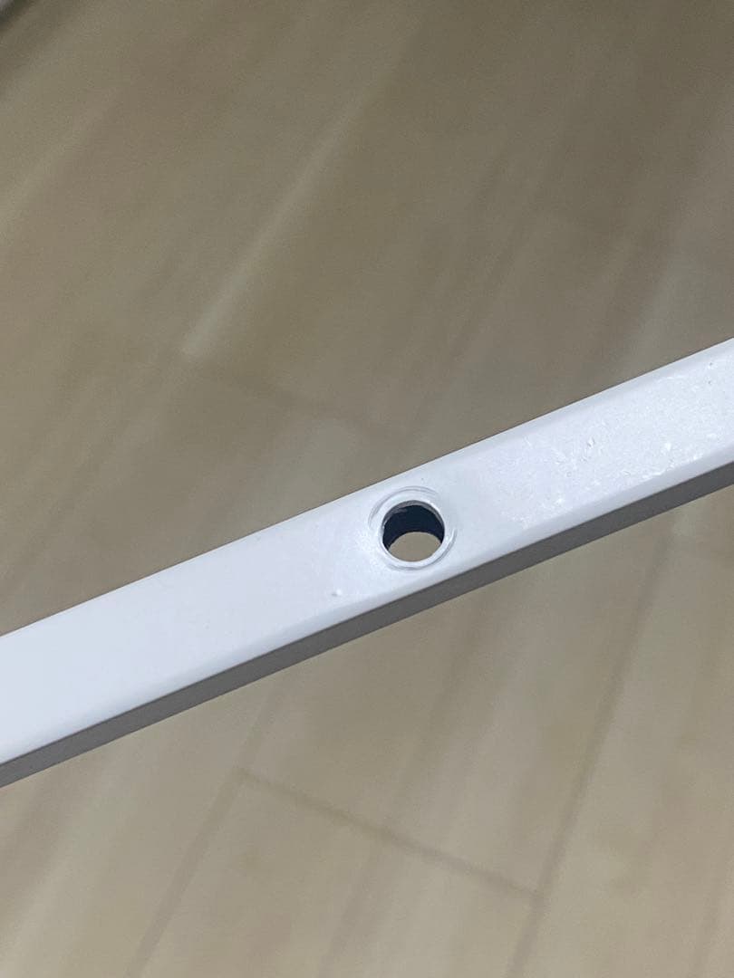 ホワイト 木目調 オープンシェルフ付きデスク