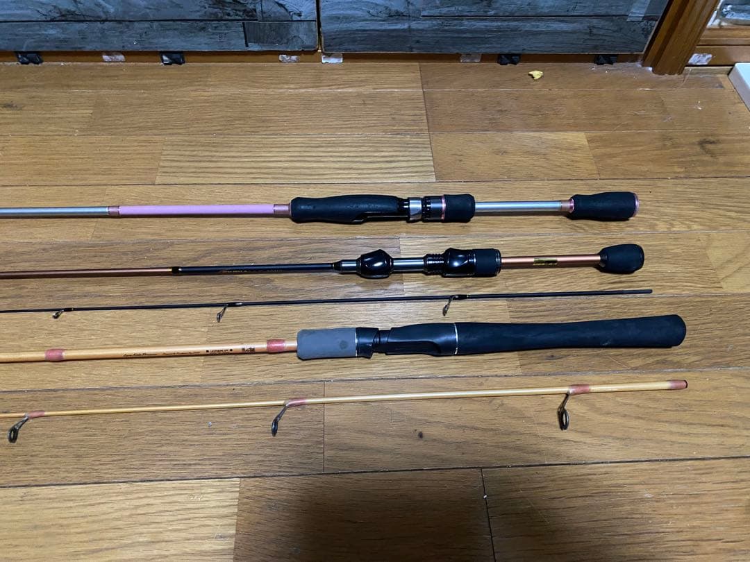 ★管釣トラウト初心者に！ロッド3本セット！