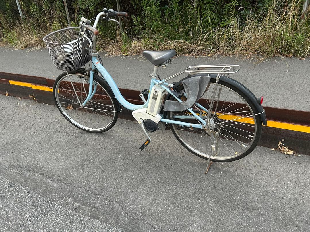 電動アシスト自転車　ヤマハ PAS ナチュラ　26インチ 千葉駅周辺引き取限定