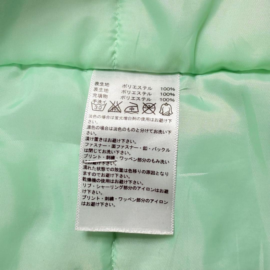 極美品　adidas アディダス　洗える　中綿ベンチコート　Lサイズ　グレー