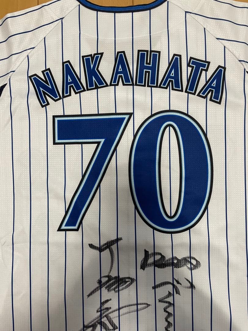 横浜DeNAベイスターズ　中畑清　サイン　ユニフォーム