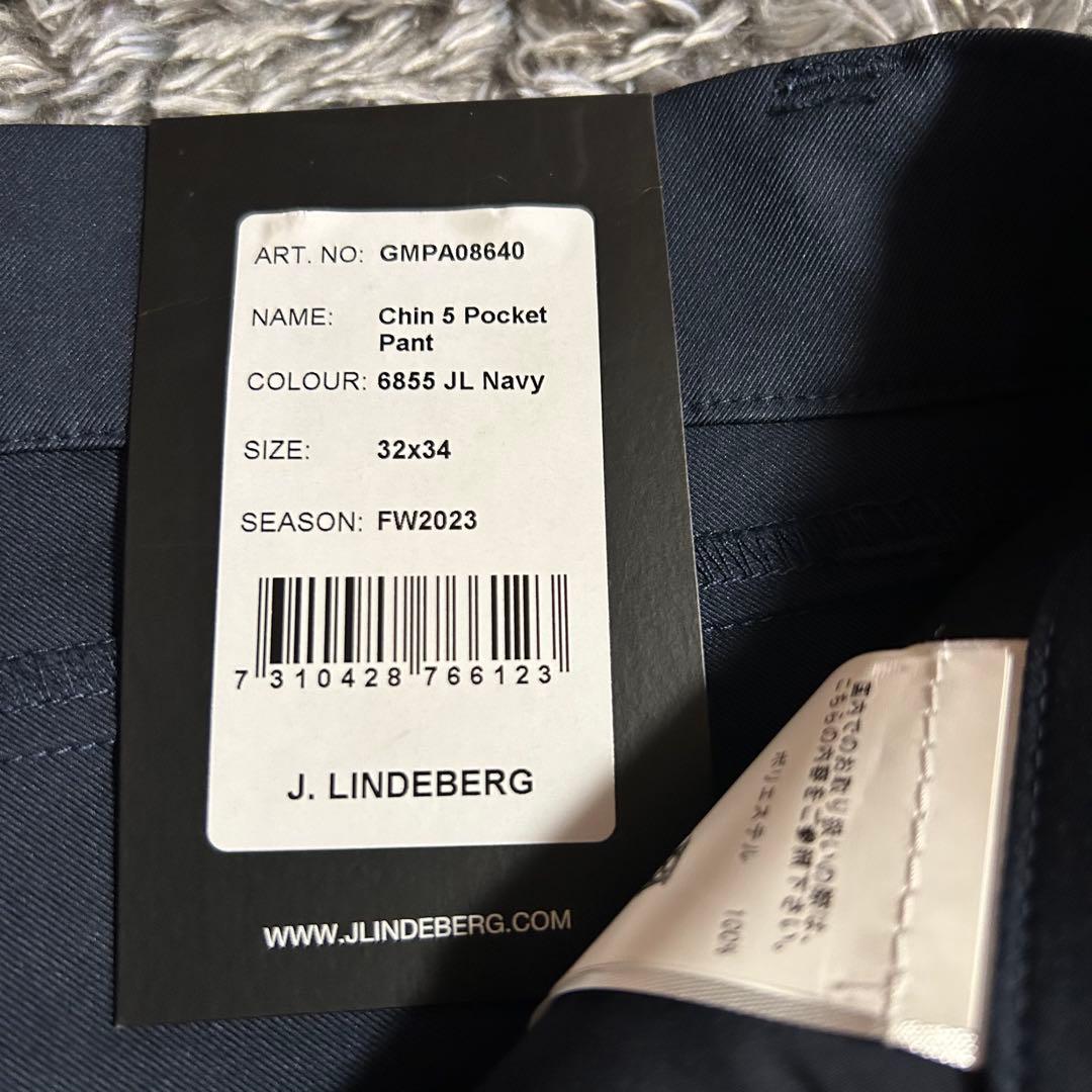■新品■　J.LINDEBERG　サイズ32　ゴルフウェア ソフトツイルパンツ