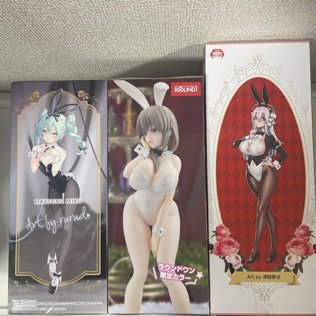 bicute Bunnies まとめ売り フィギュア そに子 初音ミク 宇崎月