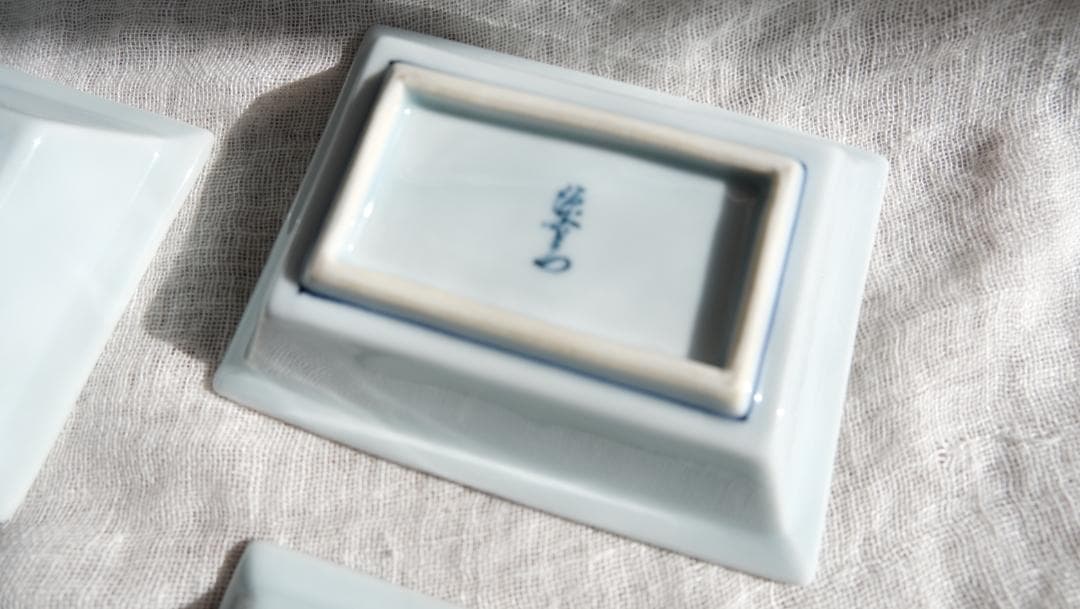 有田焼・古伊万里/舘林源右衛門・小皿4枚/中古