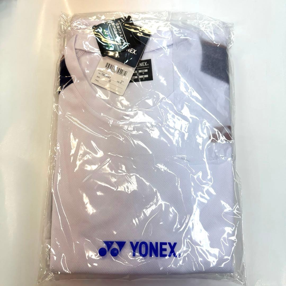 ✨限定 新品 ラスト1✨ヨネックス ユニ ロングスリーブ Tシャツ ホワイト Ｏ