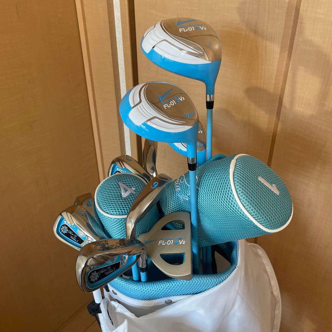 #924 ワールドイーグル　レディースゴルフクラブ 本格フルセット　プロ推進