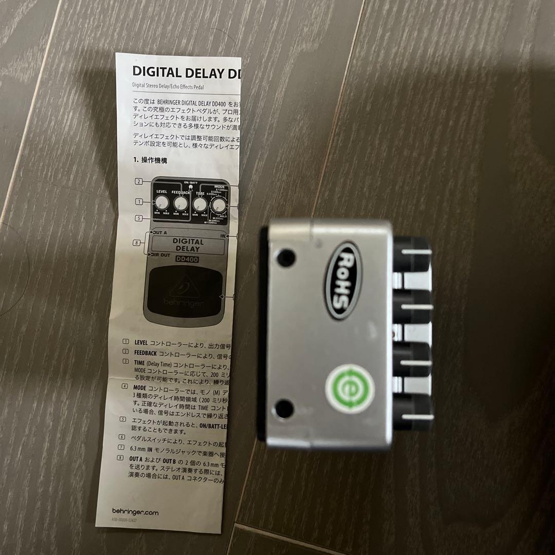 BEHRINGER DD400 デジタルディレイ