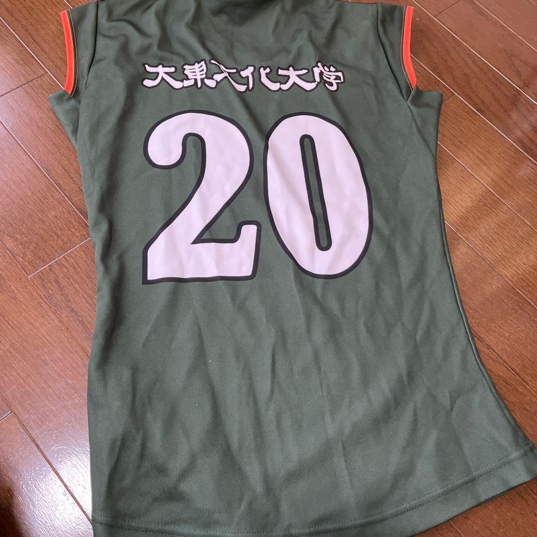Mizuno バレーボールシャツ L 大東文化大学 20