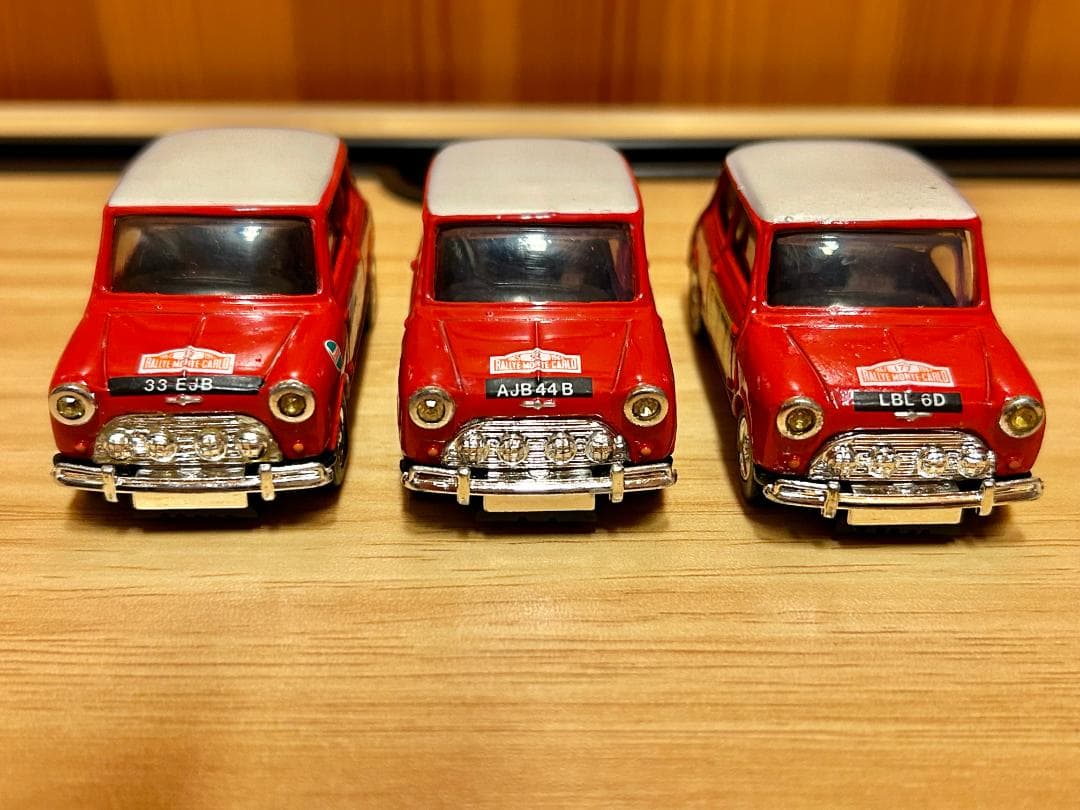 【限定8000台】コーギー　ミニクーパー　モンテカルロ　ウイナーズ　3台セット