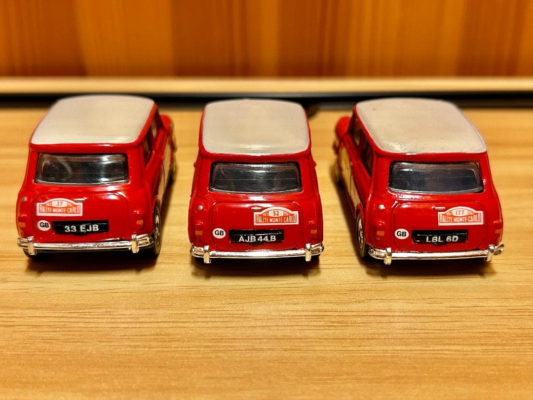 【限定8000台】コーギー　ミニクーパー　モンテカルロ　ウイナーズ　3台セット