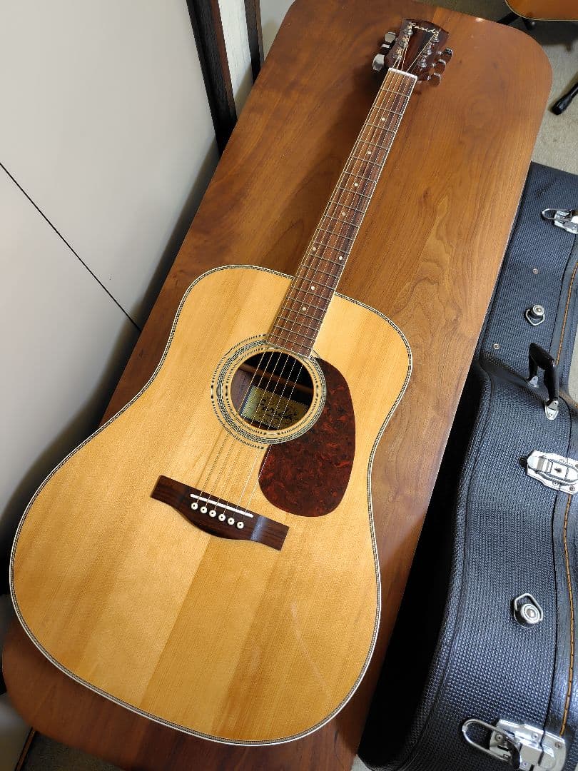 Farida D-18NA ファリダ アコースティックギタ ハードケース