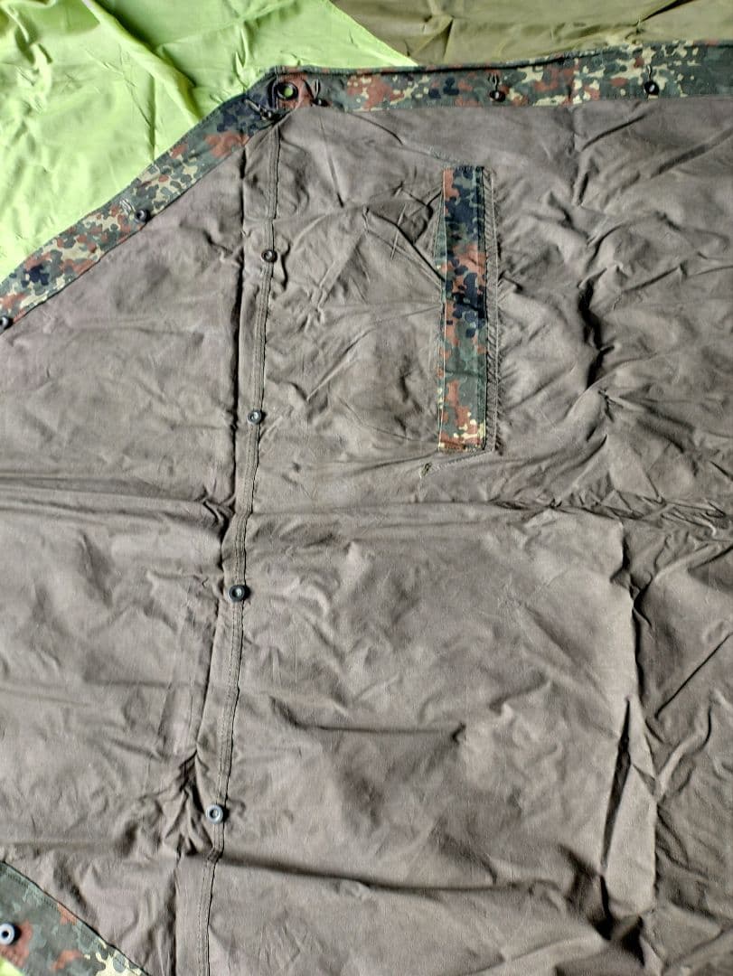 ドイツ軍パップテント　２枚と…………