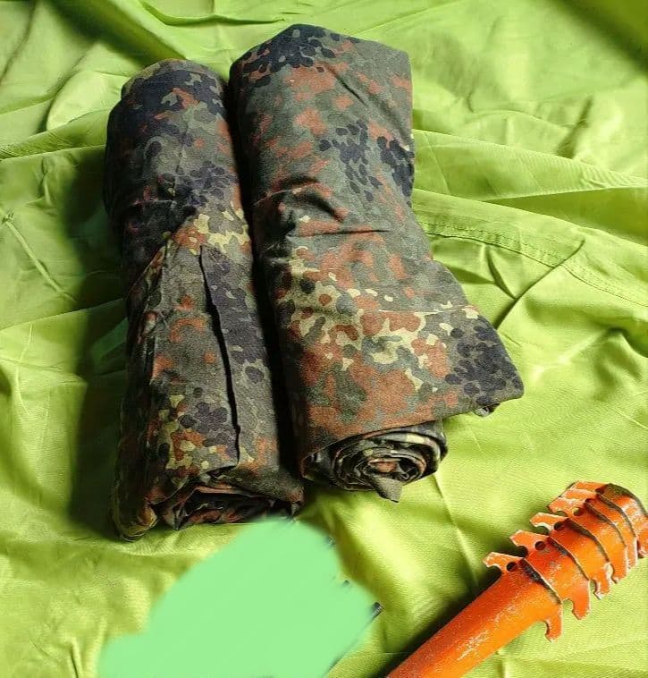 ドイツ軍パップテント　２枚と…………