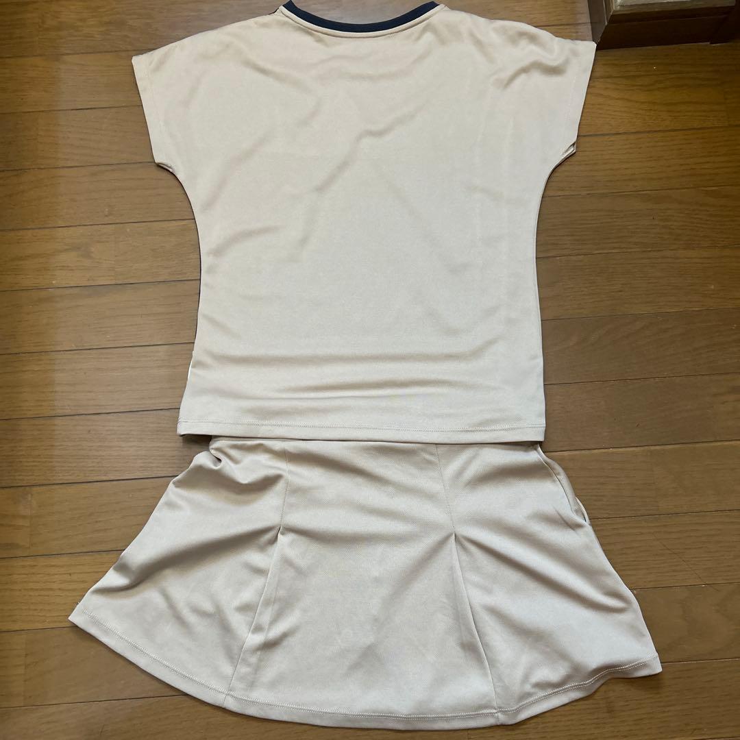 FILA テニスウェア セットアップ ネイビー/ベージュ