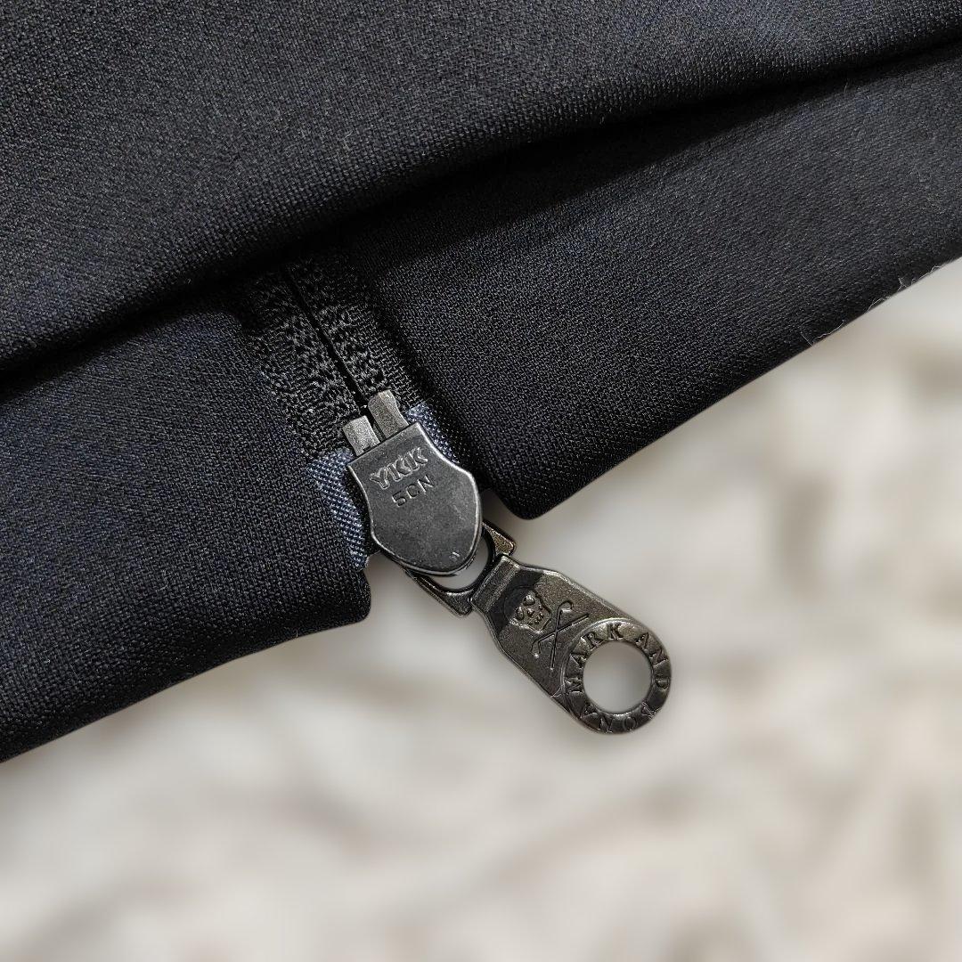 希少50/XL マーク＆ロナ フリースジャケット 黒 ゴルフ ダブルジップ