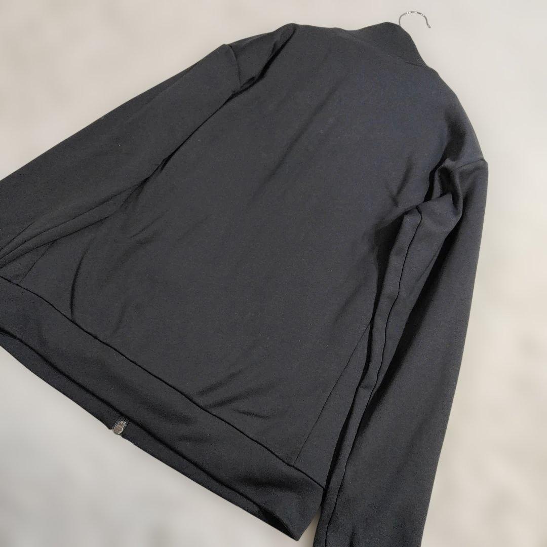 希少50/XL マーク＆ロナ フリースジャケット 黒 ゴルフ ダブルジップ