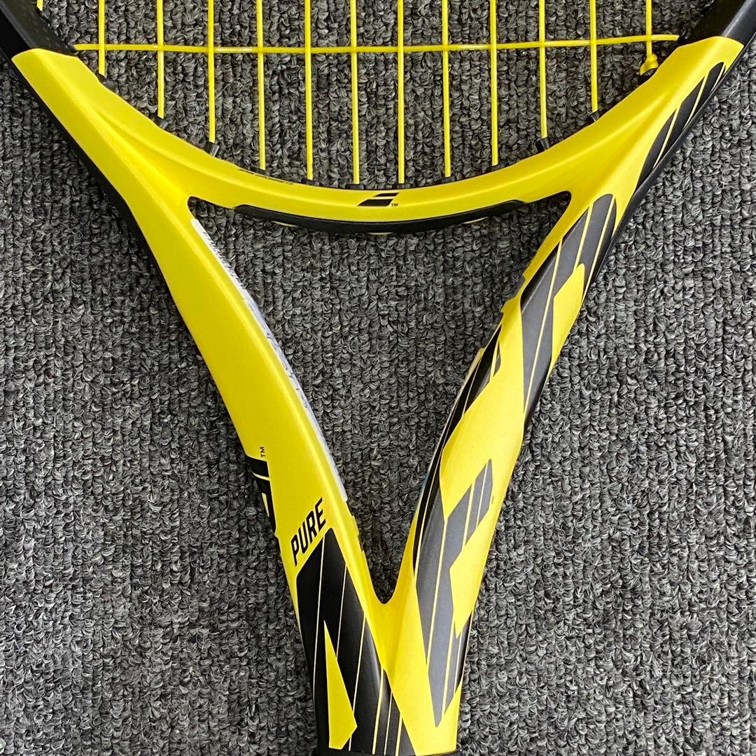 【美品】Babolat PURE AEROピュアアエロ G2 硬式テニスラケット