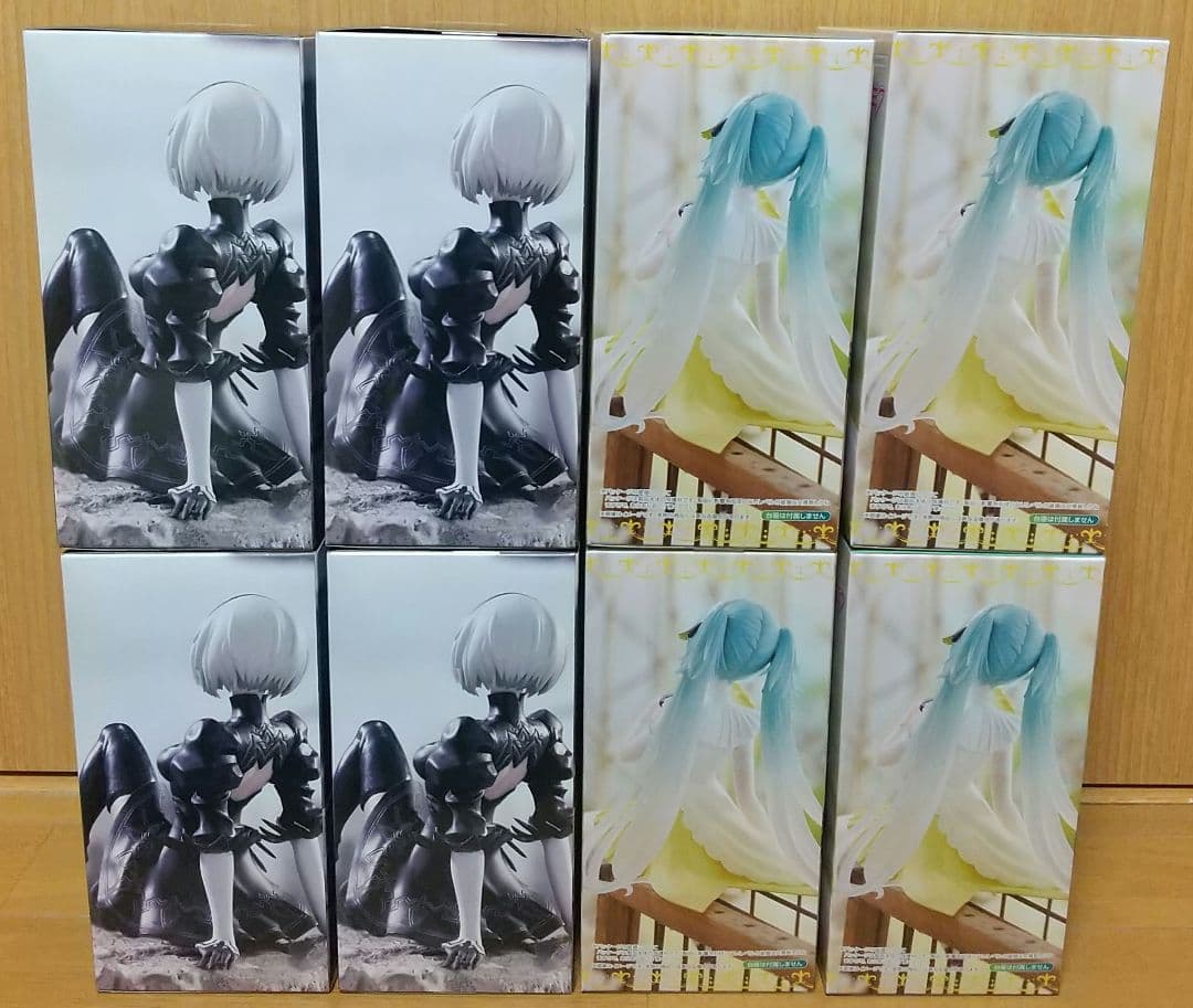 NieR:AutomataVer1.1a 初音ミク 2B フィギュア ぬーどる