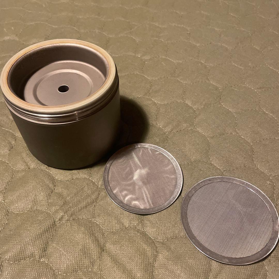MAXI Titanium エスプレッソコーヒーメーカー