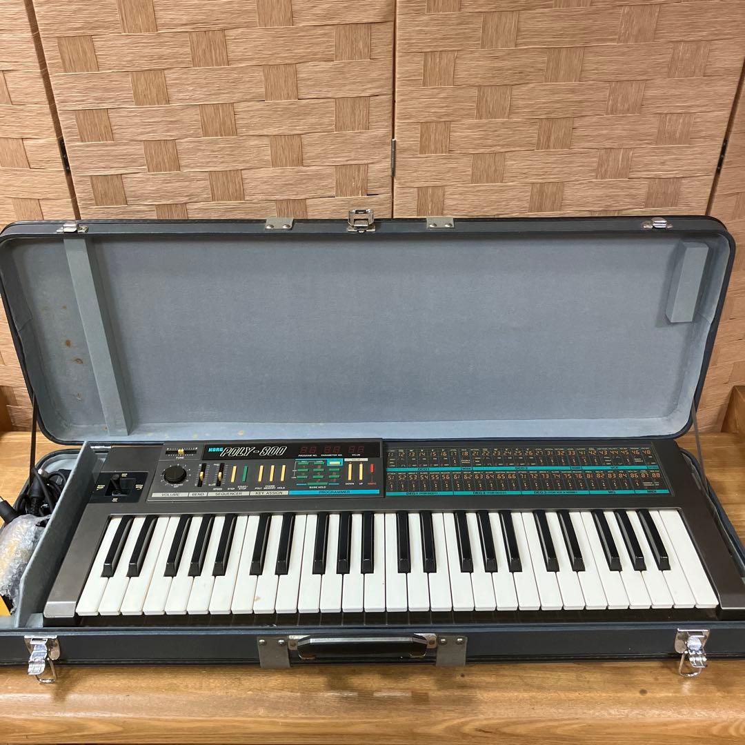【ジャンク】KORG POLY-800 シンセサイザー　修理　部品取り