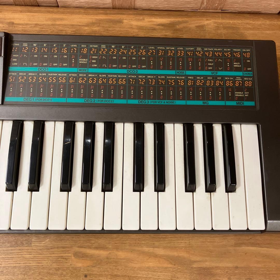 【ジャンク】KORG POLY-800 シンセサイザー　修理　部品取り