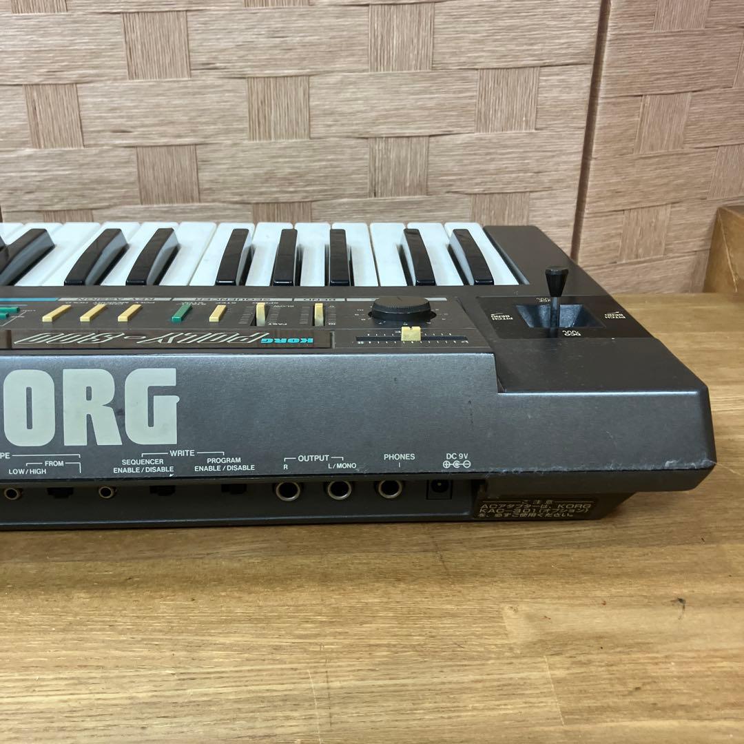 【ジャンク】KORG POLY-800 シンセサイザー　修理　部品取り