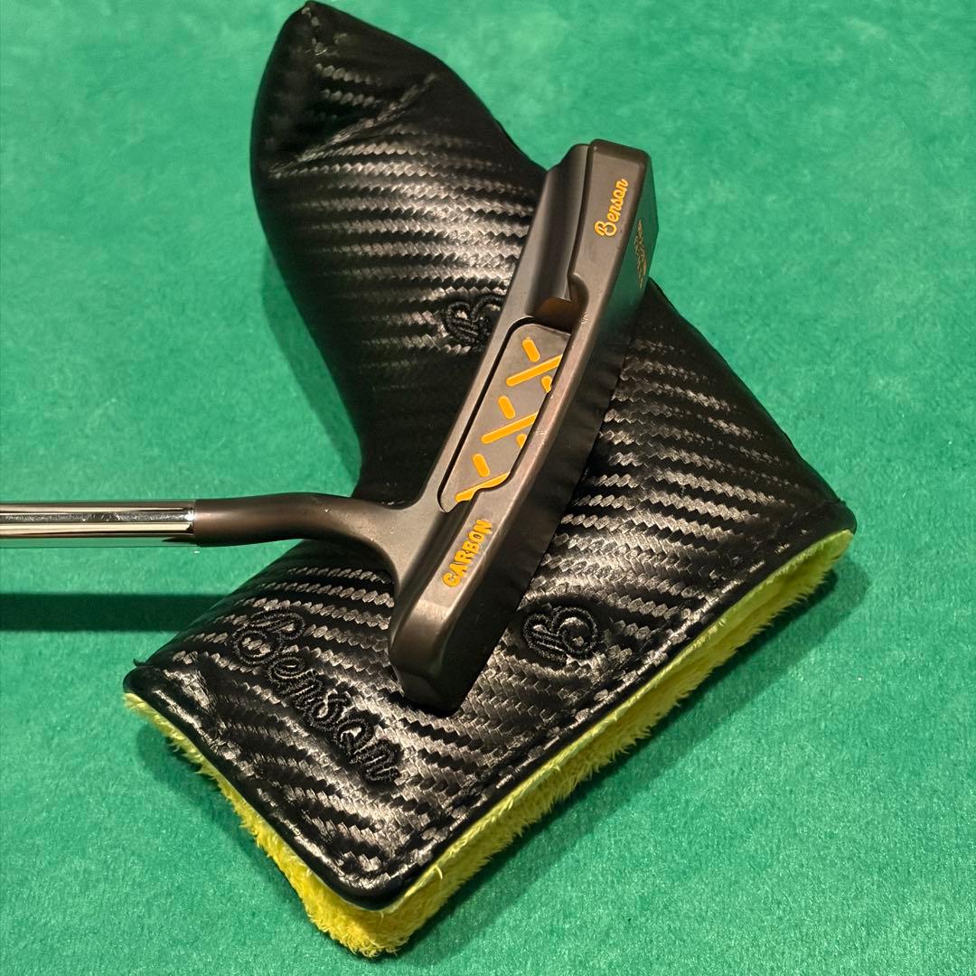 【超希少】Benson Putters CARBON 削り出しパター 豪華HC付