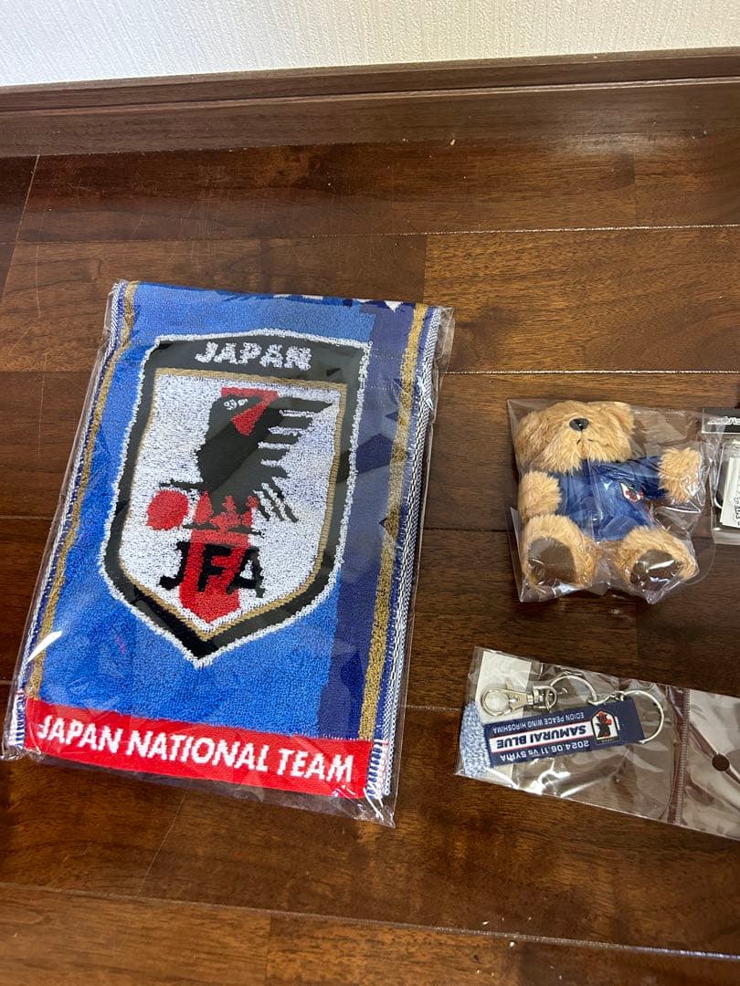 サッカー日本代表　サムライブルー 日本vsシリア 記念品グッズ7点セット