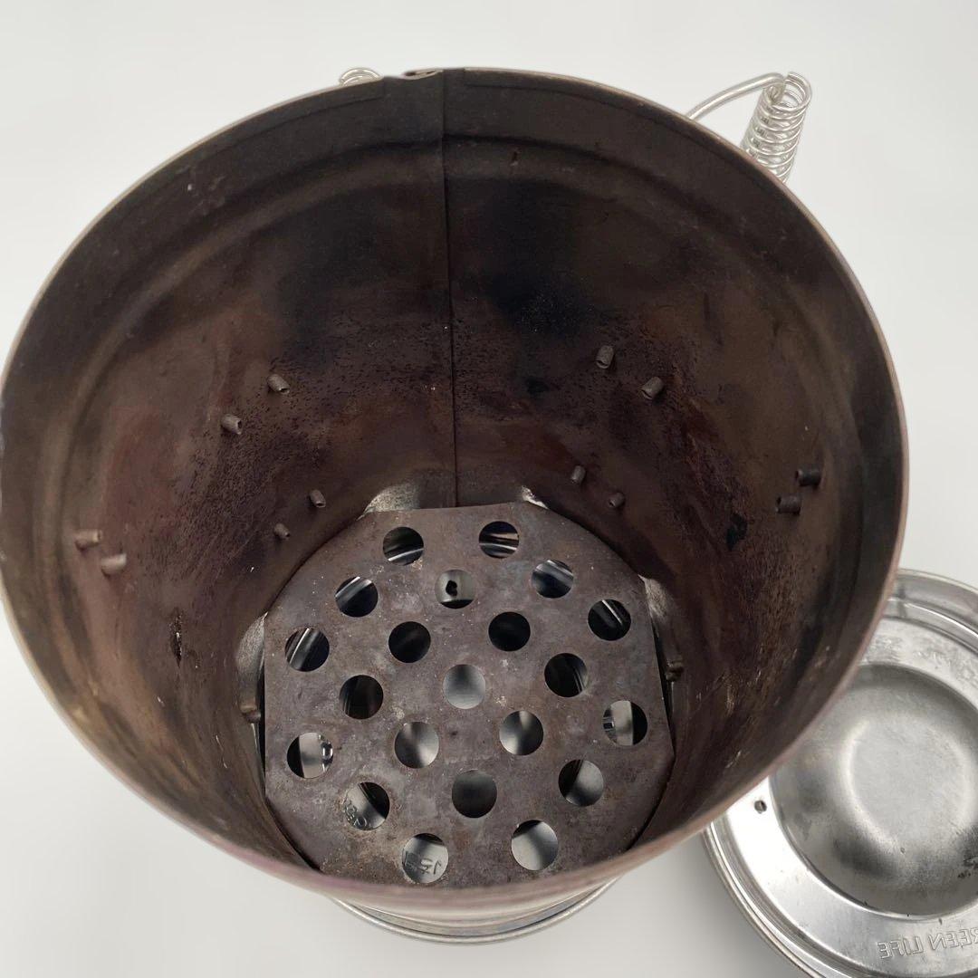 火おこし器　ステンレスボトル　セット H69