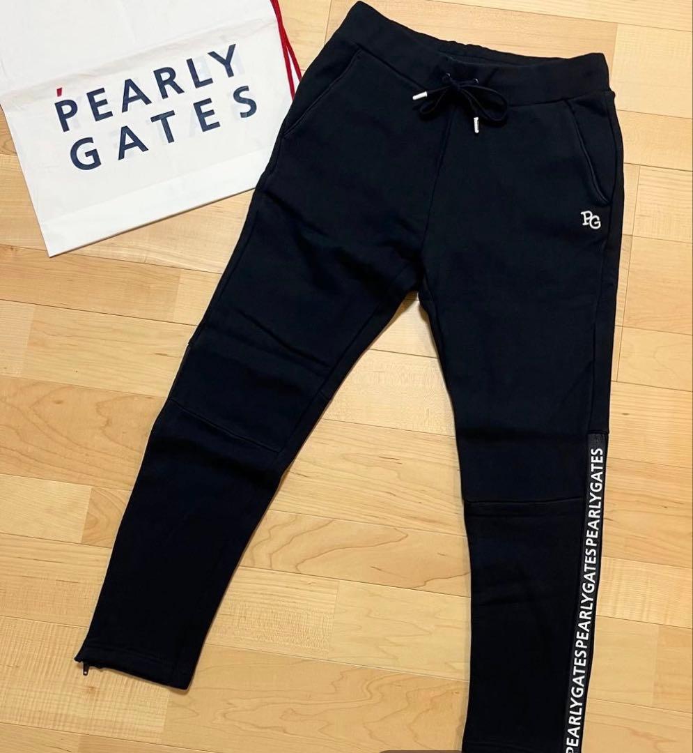 美品✨PEARLY GATES ネイビー　ジョガーパンツ　サイズM