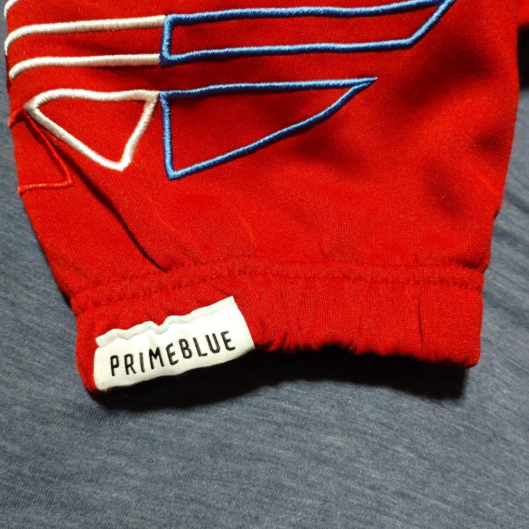 【値下げ不可・美品】adidas トレフォイル トラックパンツ【S・レッド】