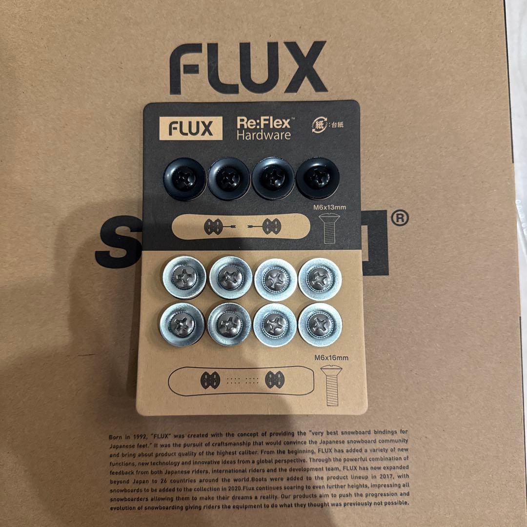 美品 24-25 FLUX DS FSM25MW ビンディング M STEPON