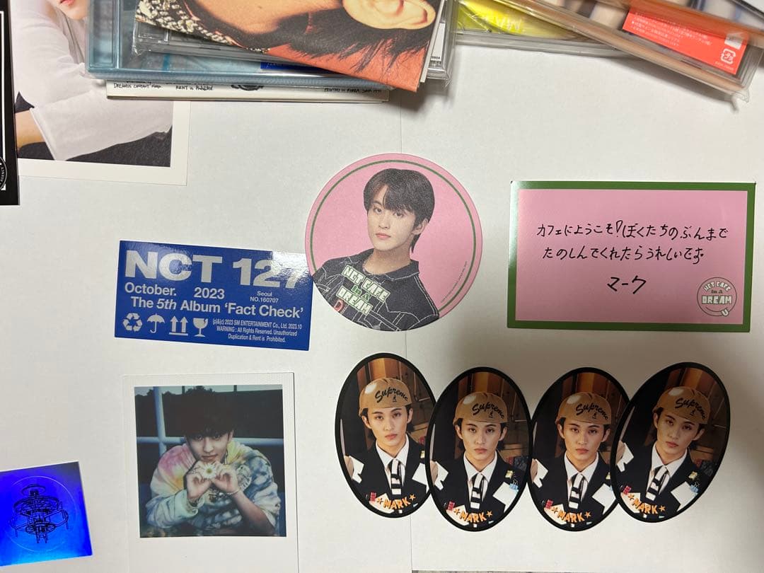 マーク トレカ、CD等 NCT127、NCTDREAM