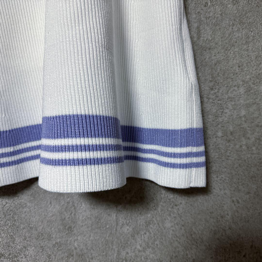 【新品】 J.LINDEBERG ジェイリンドバーグ ニット スカート ホワイト