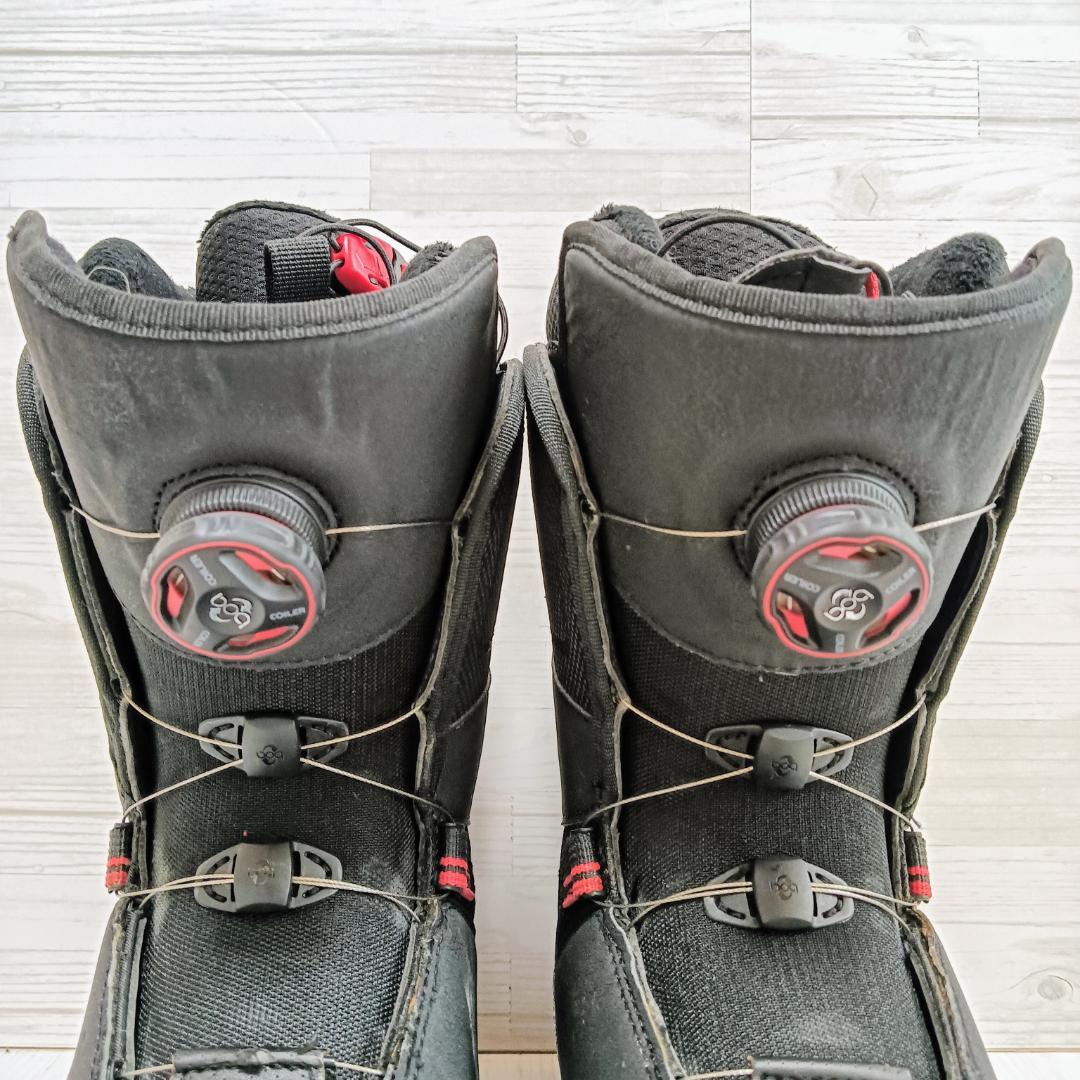 【美品】BLAX ATLAS BOA スノーボードブーツ ブラック 25.5cm