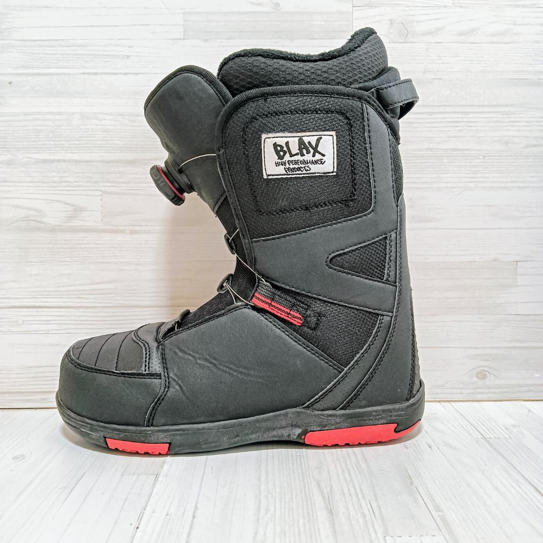 【美品】BLAX ATLAS BOA スノーボードブーツ ブラック 25.5cm