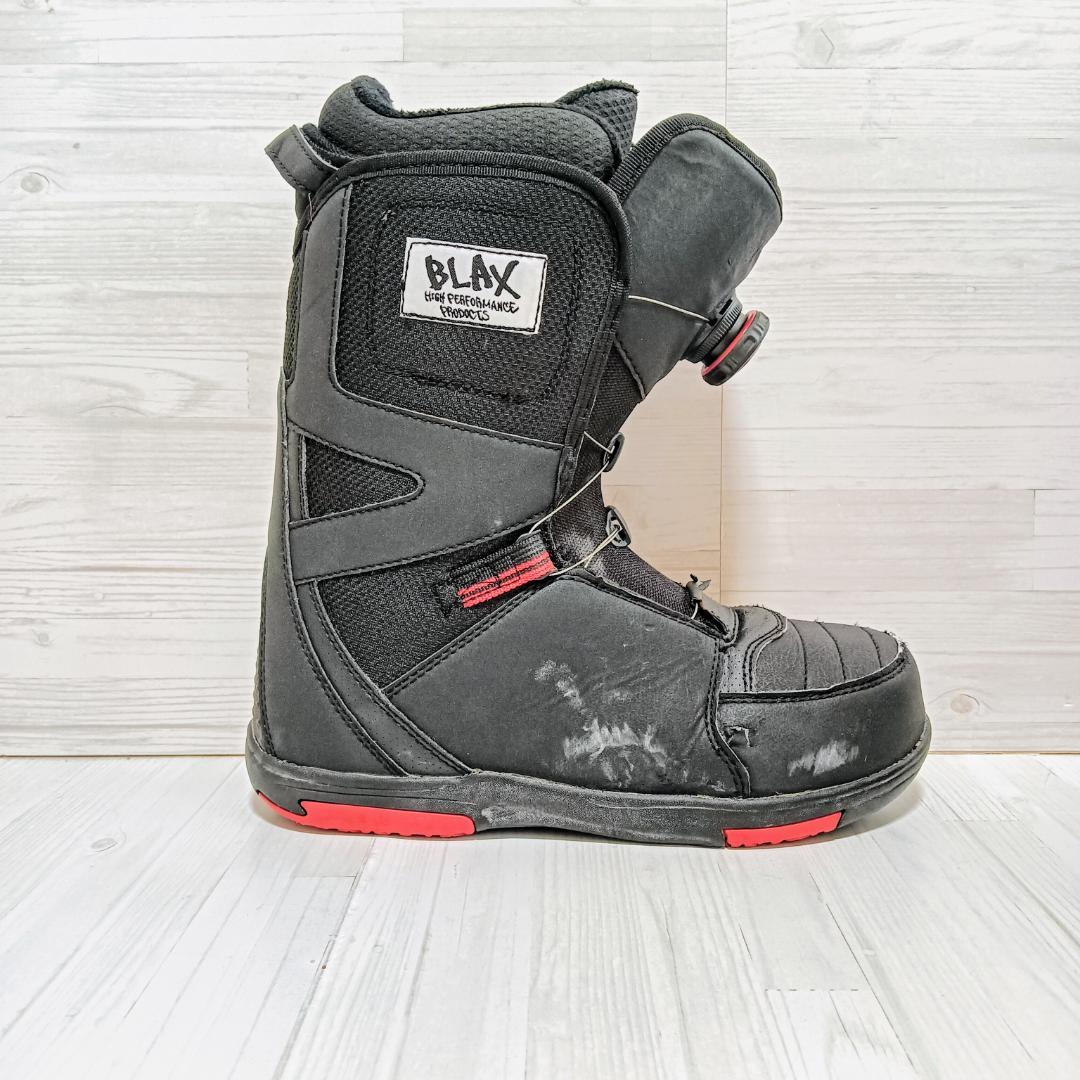 【美品】BLAX ATLAS BOA スノーボードブーツ ブラック 25.5cm