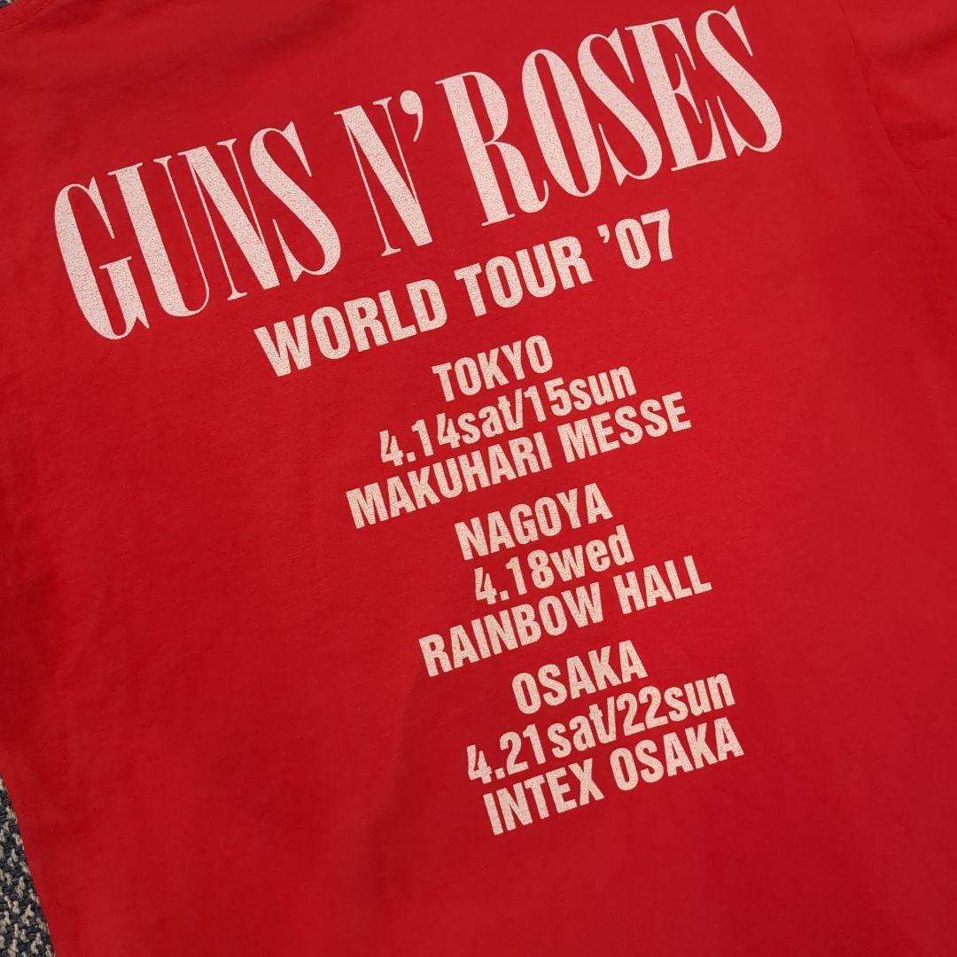 GUNS N' ROSES WORLD TOUR '07 Tシャツ 非売品