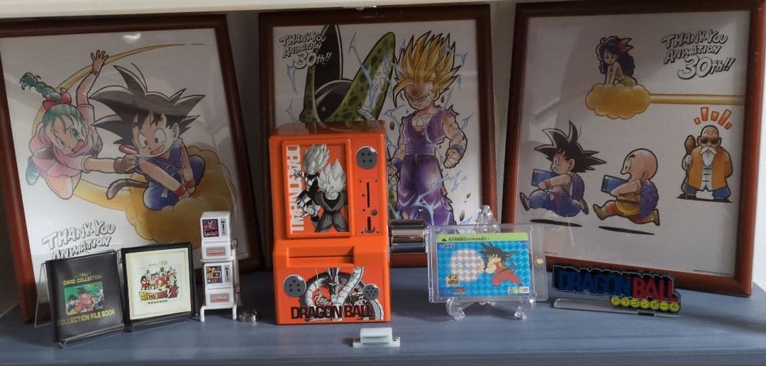 新品　正規品　ドラゴンボール　アクリルロゴ　ディスプレイ　コンプリートセット