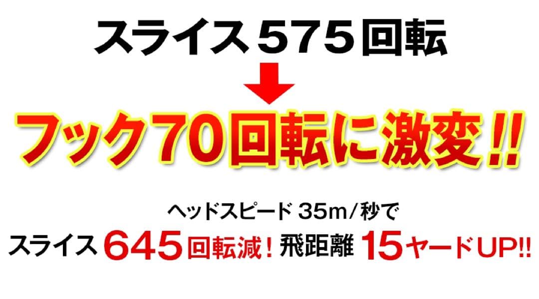 最終処分★スライサー必見! 強制ドロー&超高反発のダブルで飛ぶ ミリオンドロー