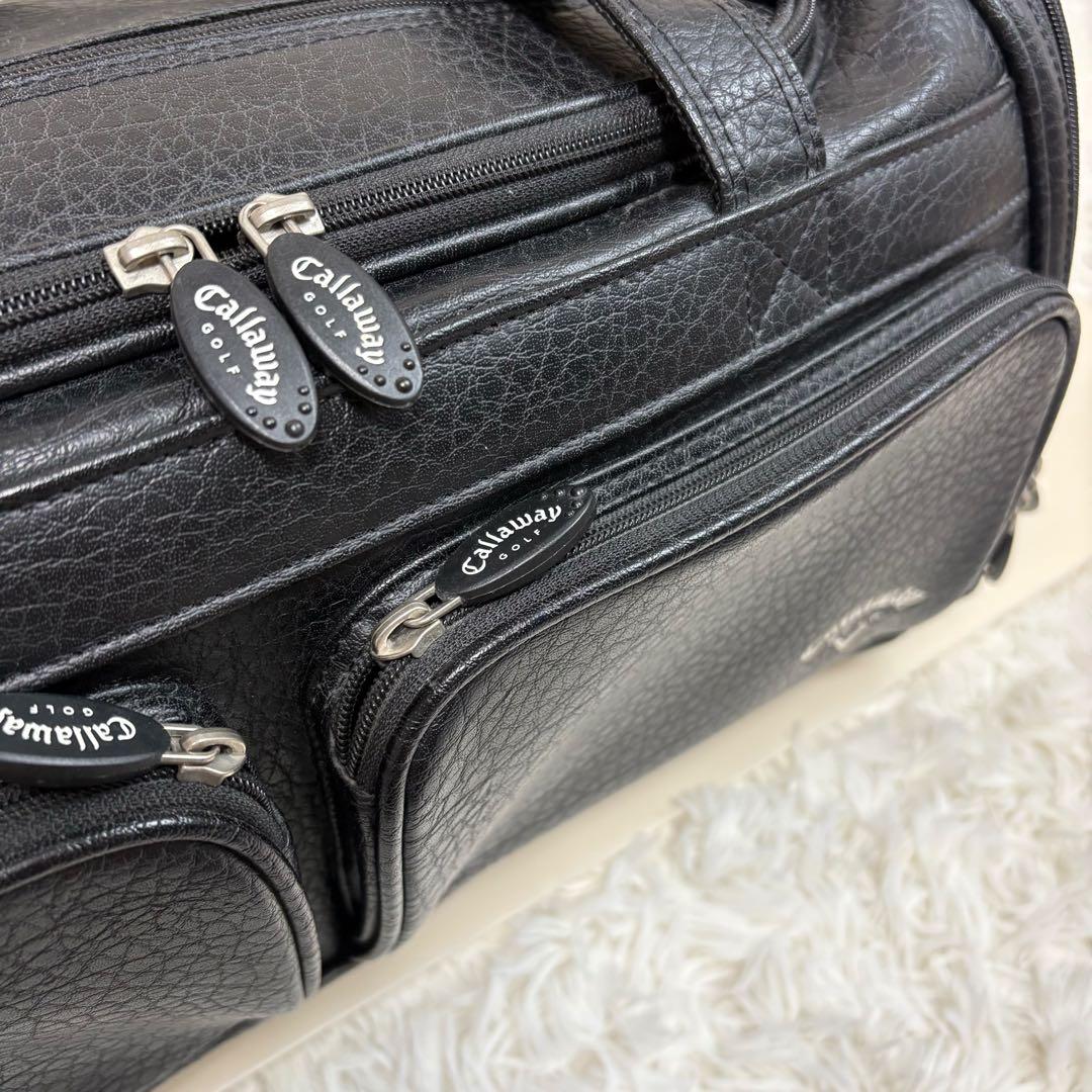おかちゃん 様Callaway ゴルフ レザー 2way ボストンバッグ