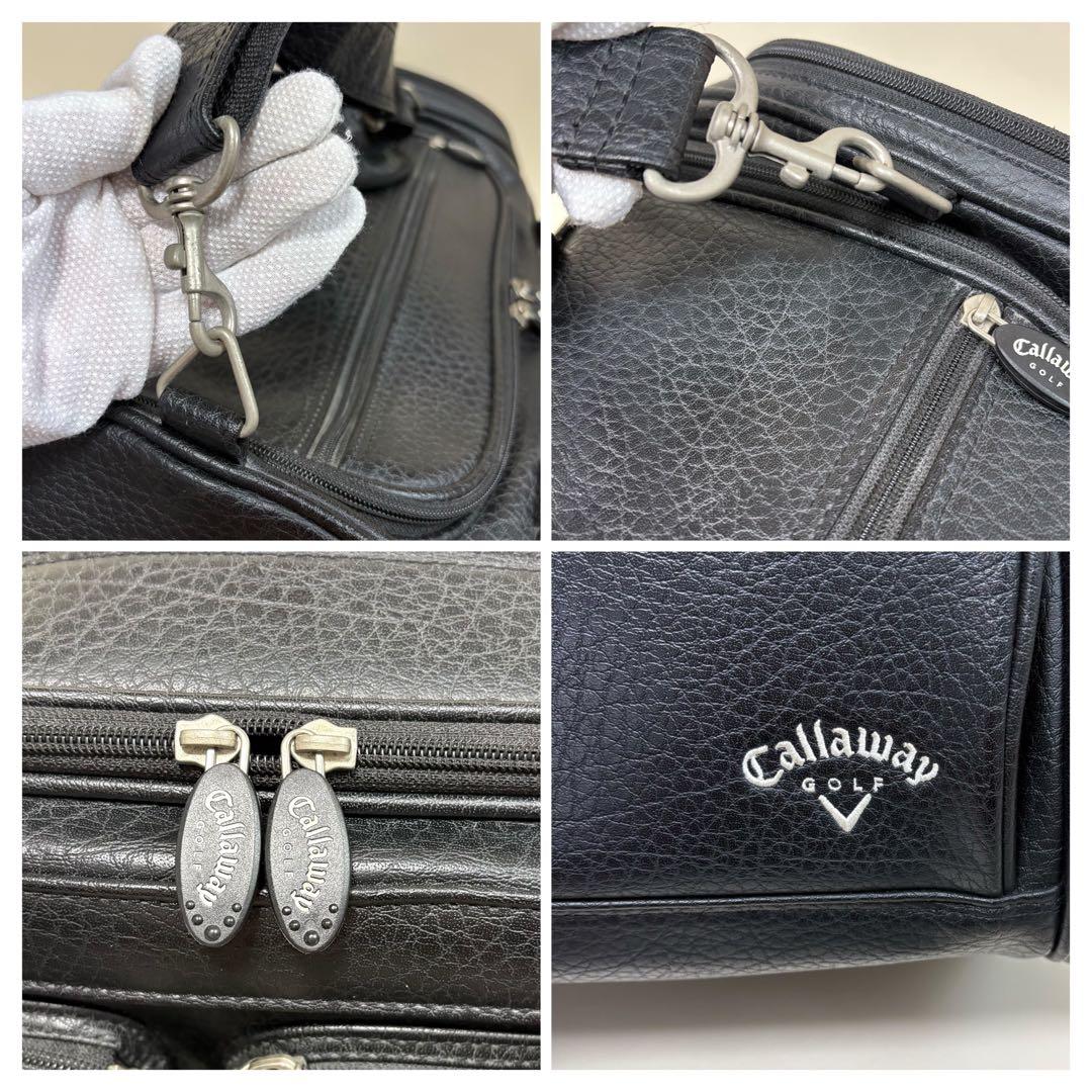 おかちゃん 様Callaway ゴルフ レザー 2way ボストンバッグ
