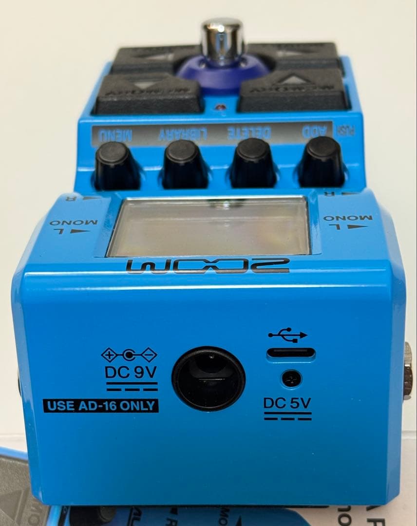 未使用品 ZOOM MultiStomp MS-70CDR+