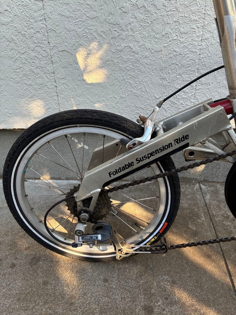 BD-1 折りたたみ自転車 シルバー【ジャンク品】