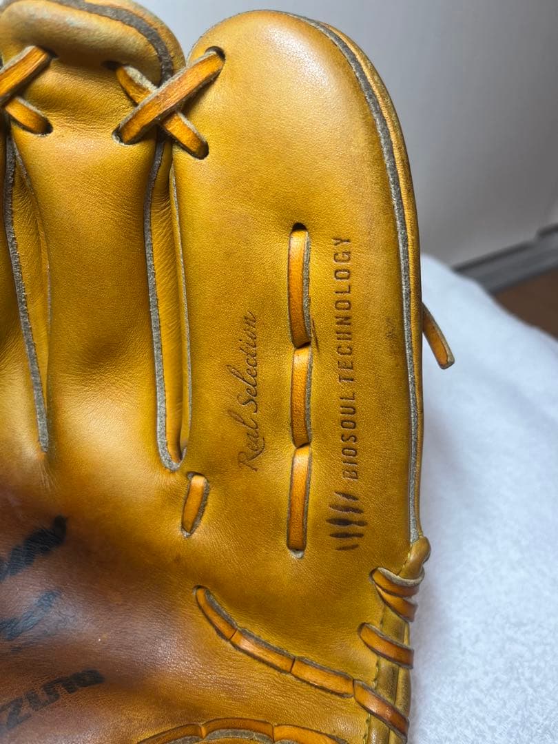 Mizuno 硬式グローブ ブラウンレザー