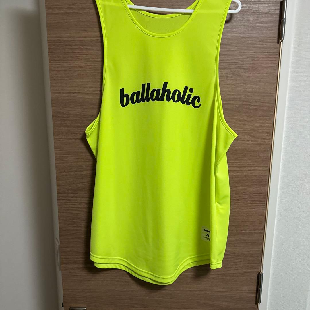 ballaholic XL タンクトップ 蛍光イエロー