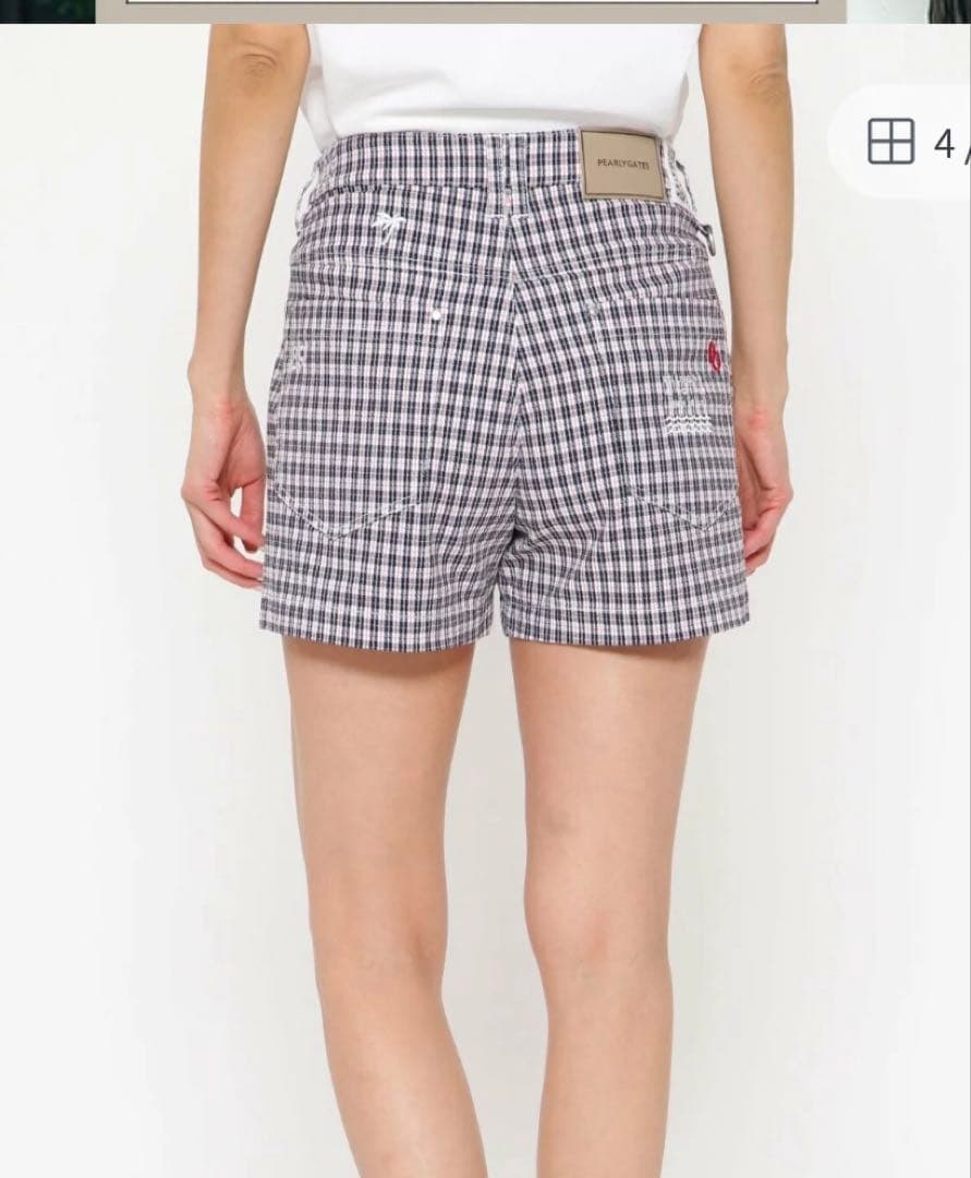 価格3.3万円 超お洒落 パーリーゲイツ ストレッチ ショートパンツ