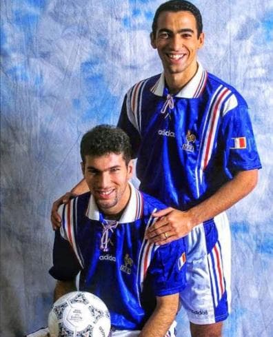 【希少】Lサイズ　フランス代表 96年　サッカーユニフォーム adidas
