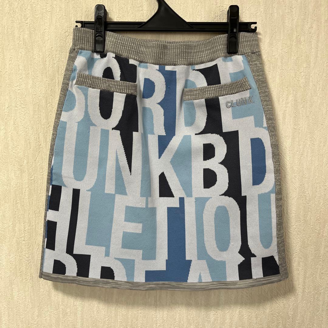 美品 クランクCLUNK ゴルフニットセットアップ　L