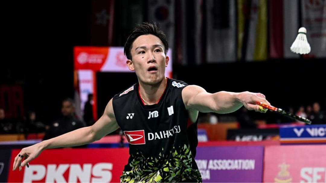 ヨネックス　ユニフォーム　日本代表　ノースリーブ　バドミントン　桃田賢斗　L